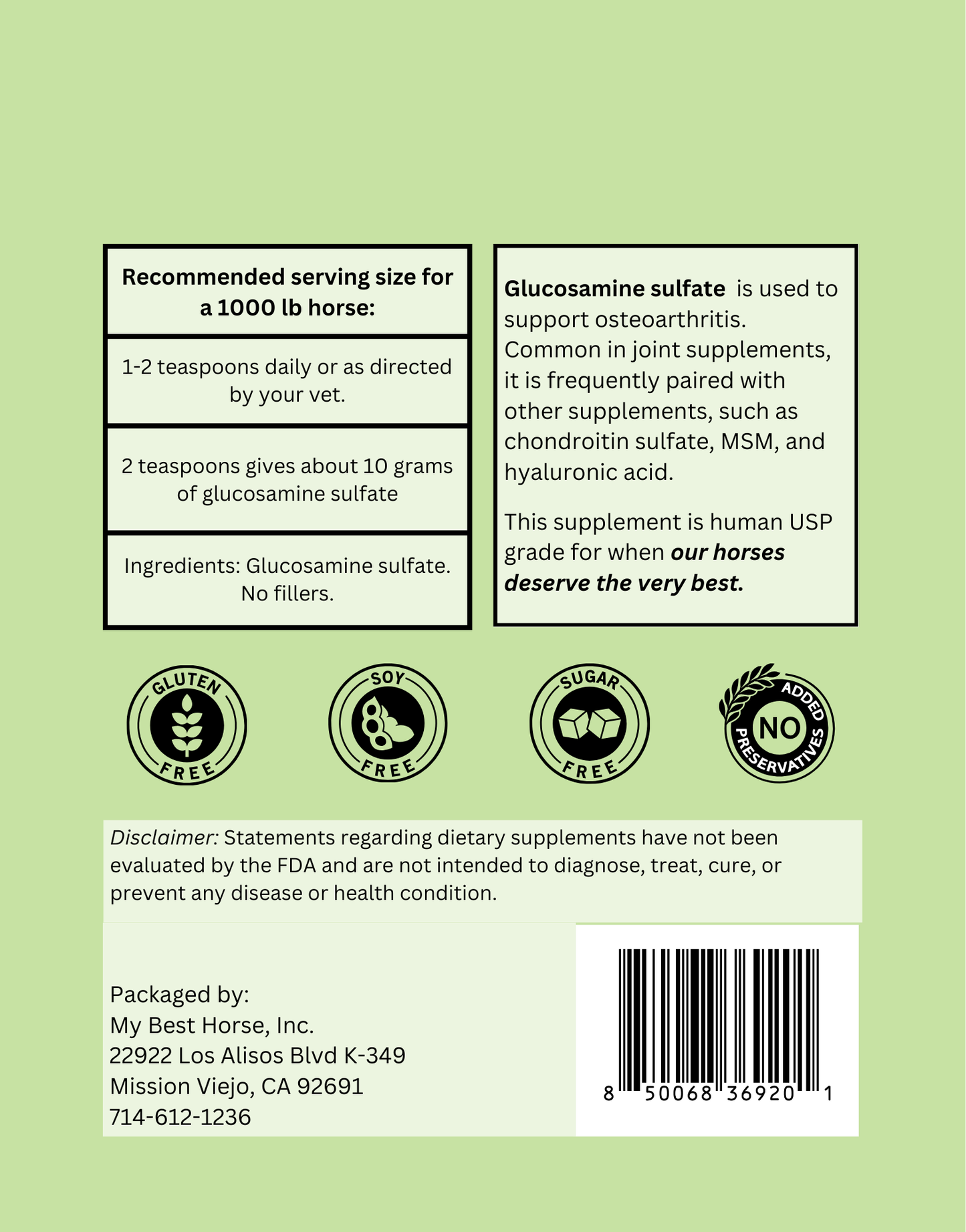Glucosamine Sulfate