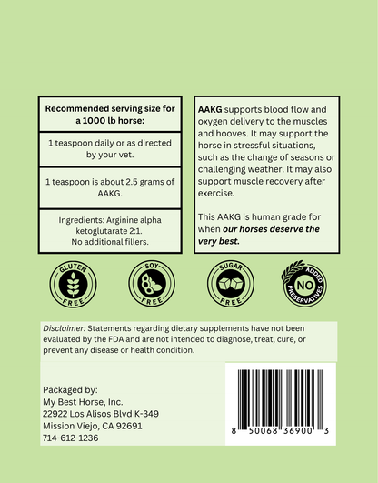 Arginine Alpha-Ketoglutarate (AAKG)