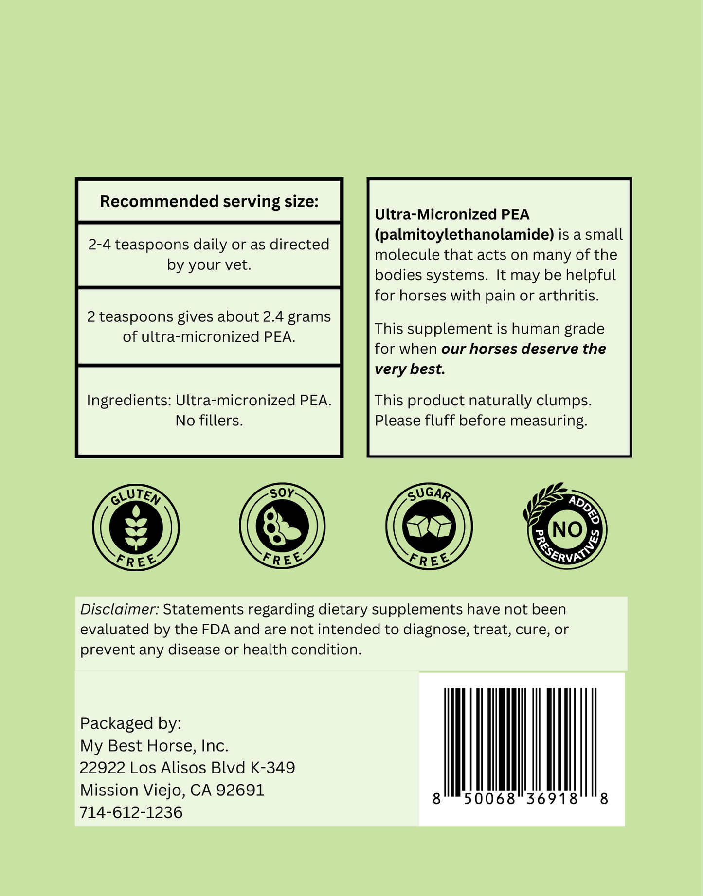 Ultra-Micronized PEA