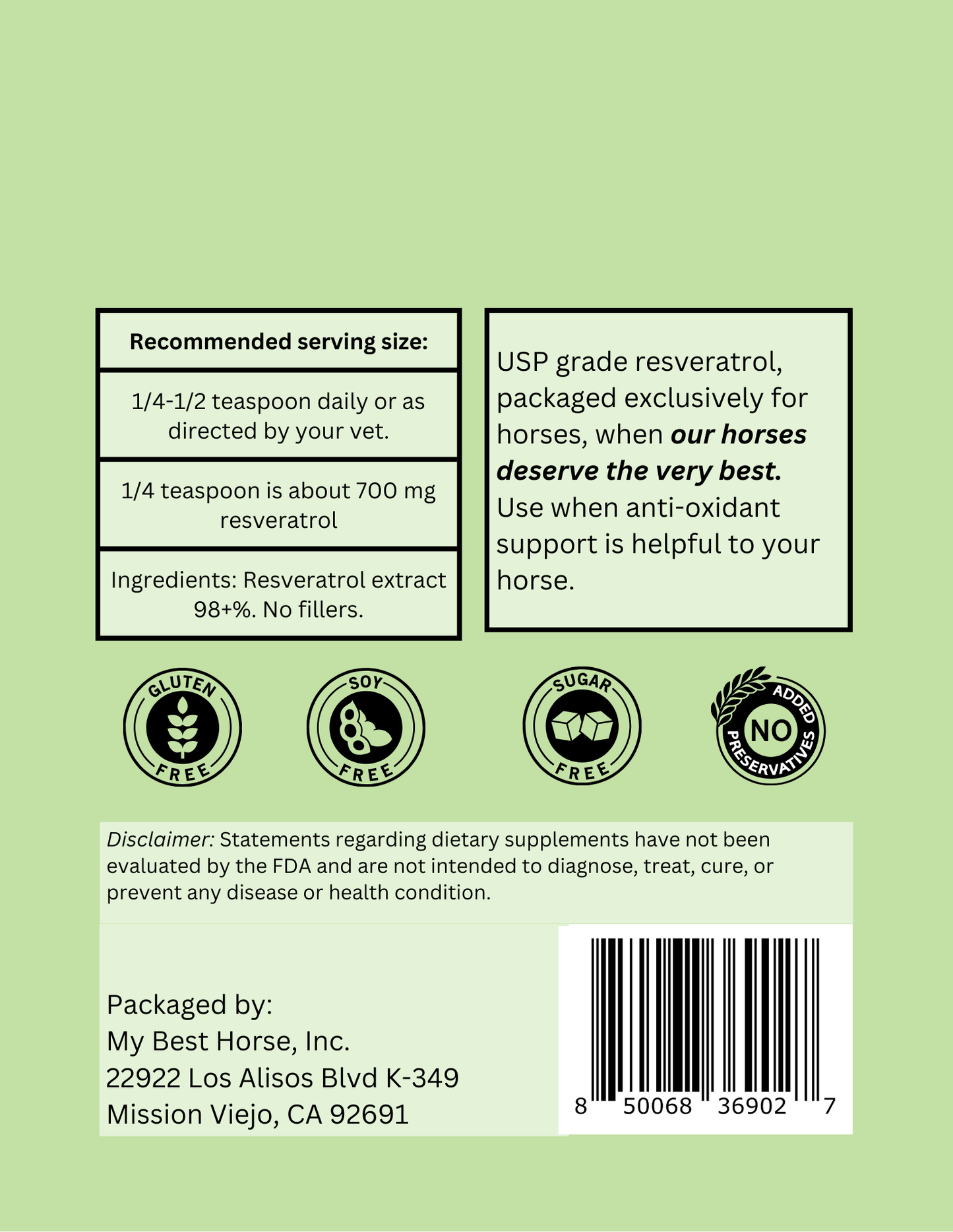 Resveratrol 98% USP