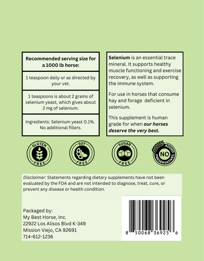 Selenium yeast