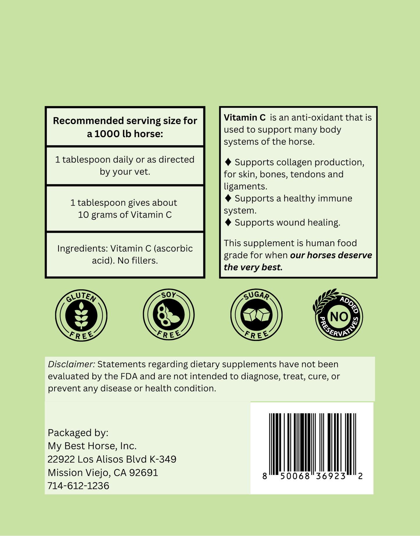 Vitamin C powder (Ascorbic Acid)